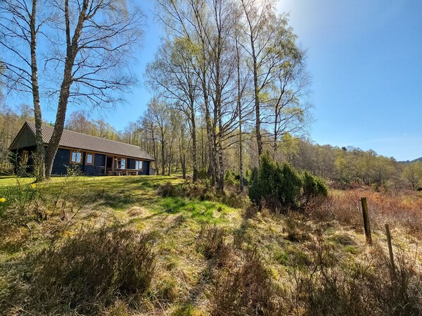Exterior of Balbeag holiday cottage