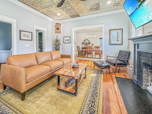 Living Room with smart TV