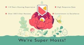 +10 Years Hosting, +500 5 star Reviews, Commitment to Excellence, Fast Response!