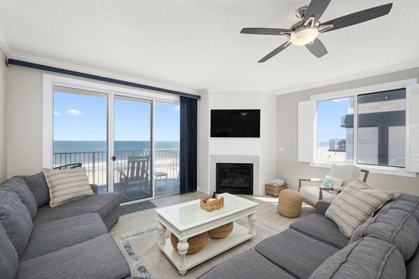 Living Room w/ Ocean Views