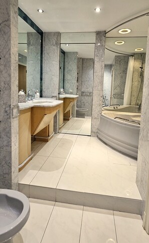 Master bathroom w/ Jacuzzi