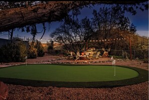 Enjoy the Beautiful Sunsets while Working on your Putting