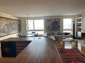Living and dining room