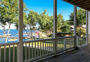 View from deck