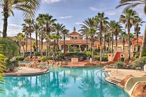 Regal Palms Resort | Community Amenities | Outdoor Pools | Hot Tub | Water Slide