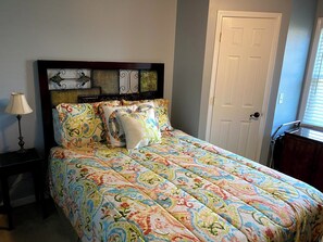 Bedroom #2 - Queen Bed (no closet space, but can use hallway closet)