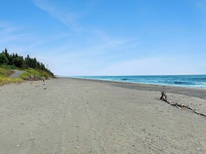 Imagine this beach view.  Its a real picture from the property's beach.