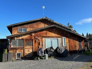Front view of the Cabin.  Door is on the left and enters into artic entry