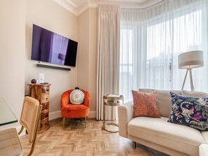 Living area | Langdale - Derwent House Apartments, Scarborough