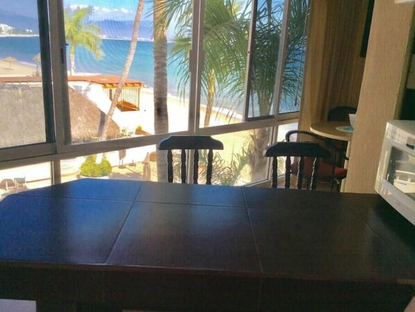 beautiful view from this studio