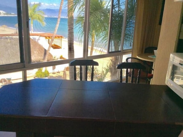 beautiful view from this studio