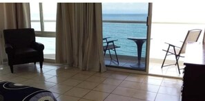 bedroom and balcony