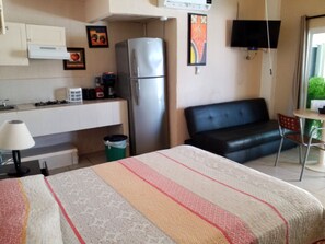 other view inside the studio