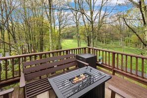 Fire Table on the Top Deck