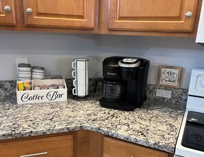Coffee area for your enjoyment.