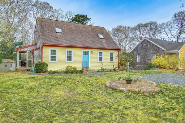 Mashpee Vacation Rental | 4BR | 2BA | 3 Steps to Enter | 2,516 Sq FHome Exterior