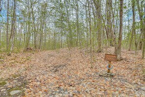 Cabin Exterior | Hiking Trail Access On-Site