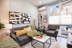 Take a rest in our living room and make plan for your trip