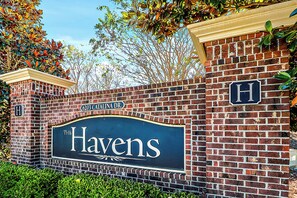 Entrance to The Havens