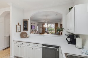 View of Condo from Kitchen