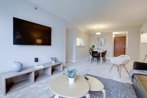 Living room with TV