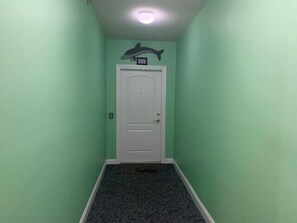 entrance to your unit