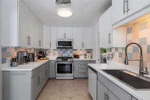 Spacious kitchen