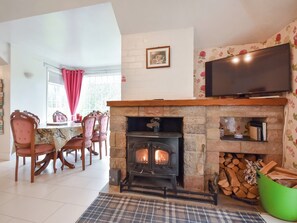 Dining Area | Nether Auchlinsky Cottage, Glendevon