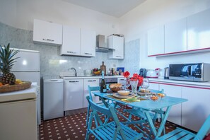 Kitchen and dining area