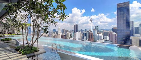 Rooftop pool