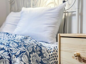 Queen bed for comfort