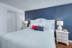 This comforting room is the perfect place to rejuvenate after a day of shopping.