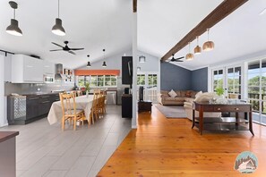 Open plan area