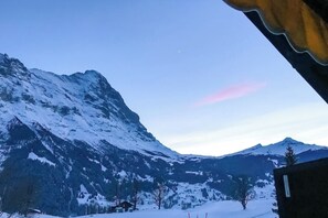 Blick von der Unterkunft