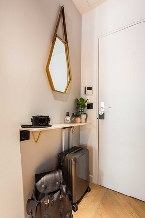 Interior entrance