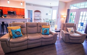 The Family Gathering - Comfortable Electric Reclining Couch and Chair