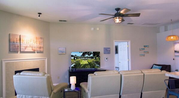 The Family Gathering - Comfortable Electric Reclining Couch and Chair