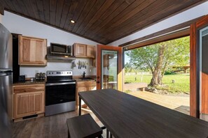 Open air kitchen
