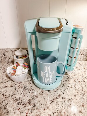 But first, coffee!