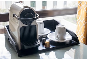 Kaffe och/eller kaffebryggare