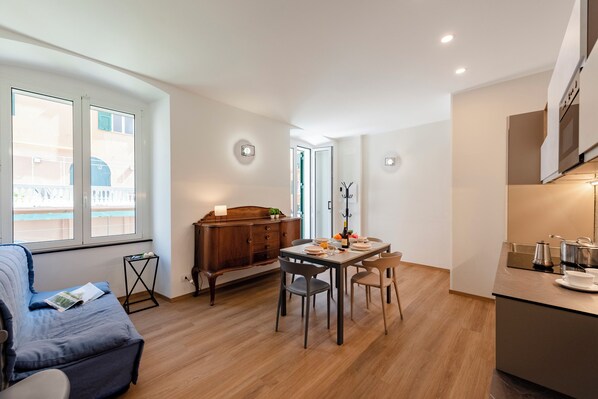 Living and dining room