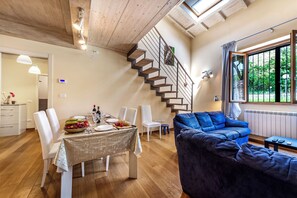Living and dining room