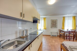 Kitchen and dining area