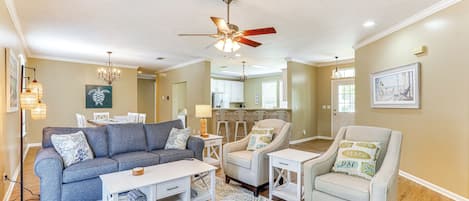Panama City Vacation Rental | 3BR | 2BA | 4 Steps Required | 1,931 Sq Ft