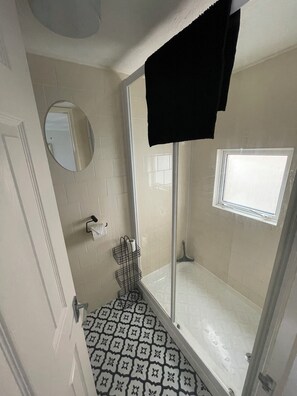 Large double walk-in shower