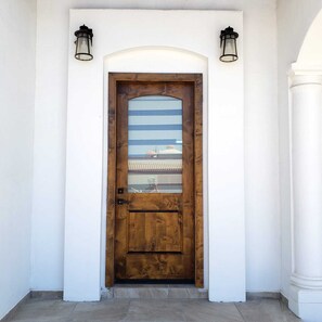 Main Entrance Door, Welcome In!