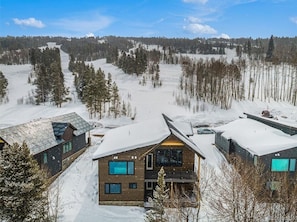 Ski right onto our front porch!
