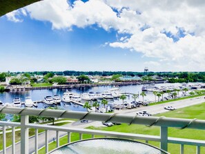 Pool and Marina View