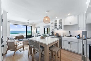 Every apartment has an open-concept space, giving each unit a lovely sense of expansiveness.