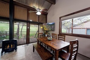 Dining Area and TV